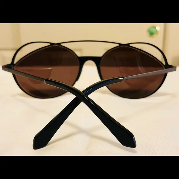 New Veronika Wildgruber Funky Matte BK Sunglasses display picture 1